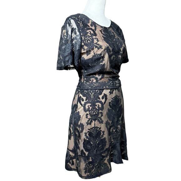 For Love and Lemons San Marcos Mini Dress Women Small Open Back Lace Elegant - Picture 7 of 9